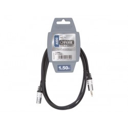 Cordon Jack Stéréo 3,5mm M-F (1,5m)  - 1