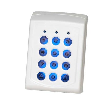 Clavier codé polycarbonate autonome 2 relais CLAVC-03