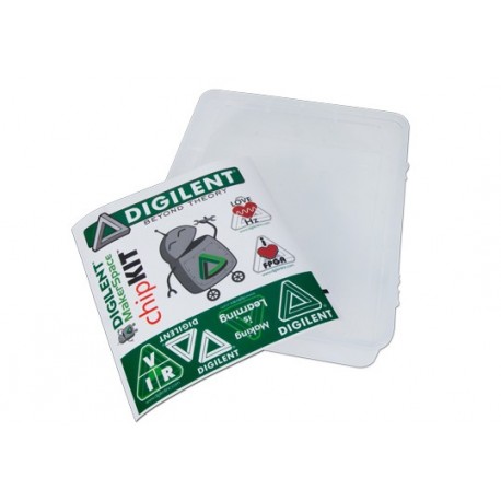 Boîte de rangement 18 cm transparente  - 1