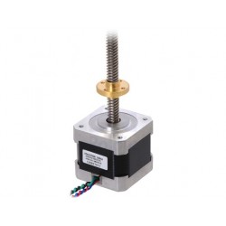 POL2690 Moteur pas-à-pas avec arbre 38 cm pour robotique