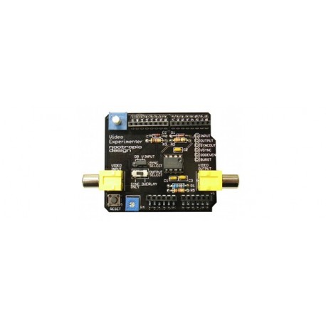 Platine shield "Vidéo Expérimenter" pour arduino