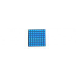 Matrice à leds 8 x 8 bleues (20 mm)