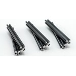 Profilés MakearBeam aluminium noire 150 mm (6 pcs)