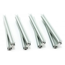 Profilés MakearBeam aluminium claire 200 mm