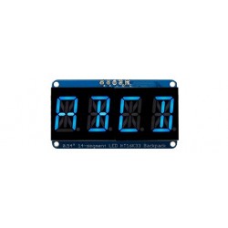 Module afficheur bleu "Quad Alpha"  - 1