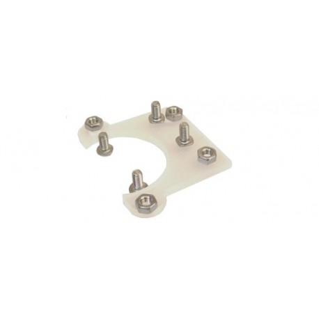 Support Makerbeam plat pour petit moteur pas-à-pas