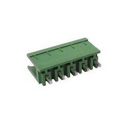 Support 5 plots pour bornier embrochable  - 1