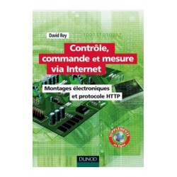 Ouvrage technique "Contrôle, commande et mesure via Internet"