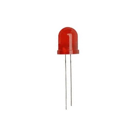 Led super rouge diffusante 10mm