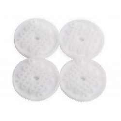 Jeu de 4 pignons plastiques 90 dents