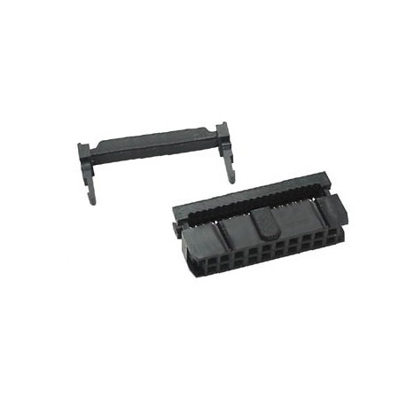 Connecteur HE10 femelle 20 broches  - 1