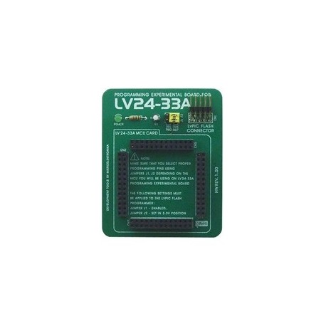 Platine d'expérimentation pour LV24-33A - Mikroelektronika