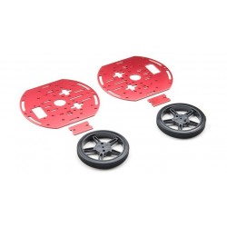 ROB-14332 : Base robotique circulaire 10 cm (2 étages) pour Arduino