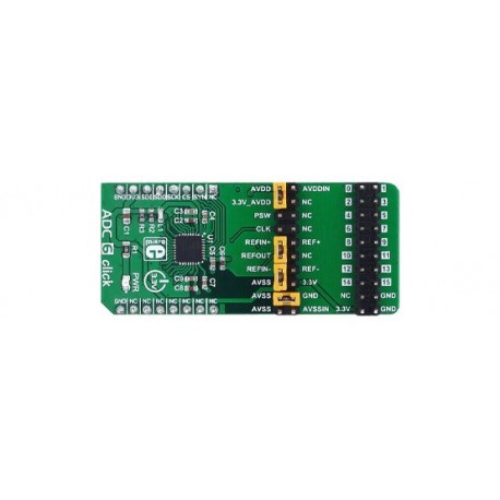 Module ADC 6 click board MIKROE-2932