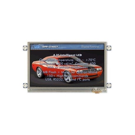 Afficheur tactile couleur intelligent 4,3 " DPP-T43 demmel product