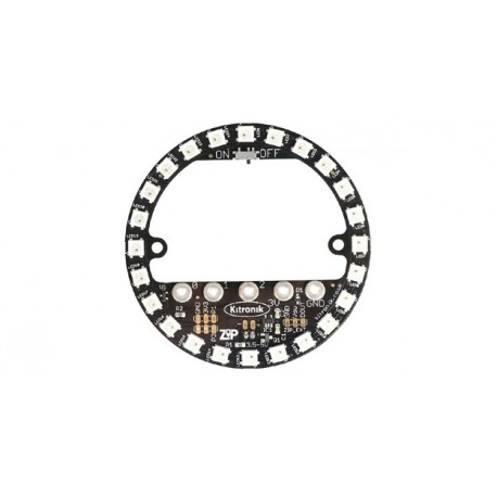 Platine Kitronik ZIP Halo 24 led RGB pour carte micro:bit