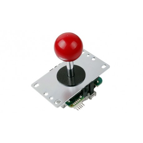 Joystick haute qualité à boule rouge pour borne d'arcade