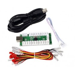 Interface USB PRO Joystick-Boutons pour borne d'arcade