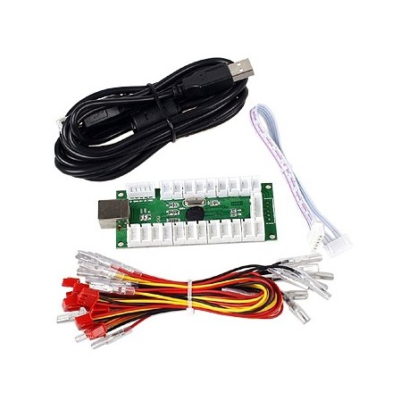 Interface USB PRO Joystick-Boutons pour borne d'arcade