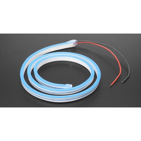 Flexible lumineux en silicone à Leds bleues