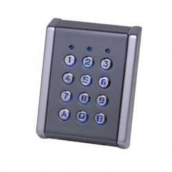 Clavier métal autonome touches métal 4 relais CLAVC-07