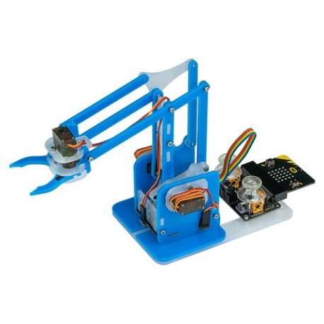 Bras robotique MeArm pour micro:bit pilotable via un joystick