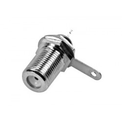 Connecteur F femelle pour châssis