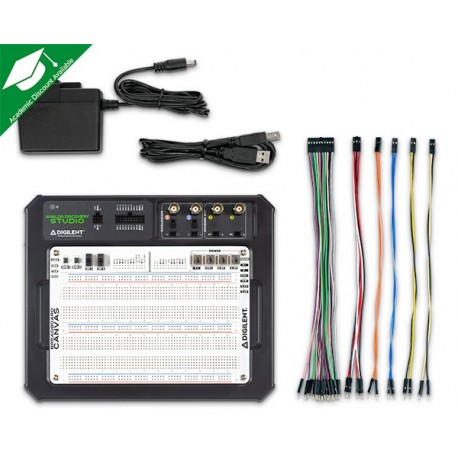 Détail du contenu de la plateforme Analog Discovery Studio (tarif académique) - Digilent