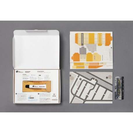 Contenu du starter-kit Electric Paint Circuit Kit