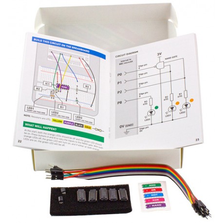 Détail du pack Digital Logic pour micro:bit