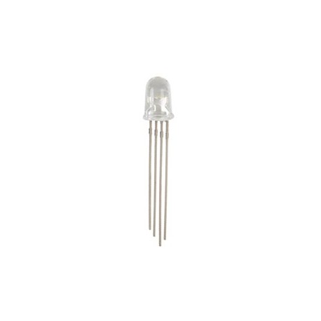 Led RVB 5mm (1 cathode + 3 anodes)  - 1