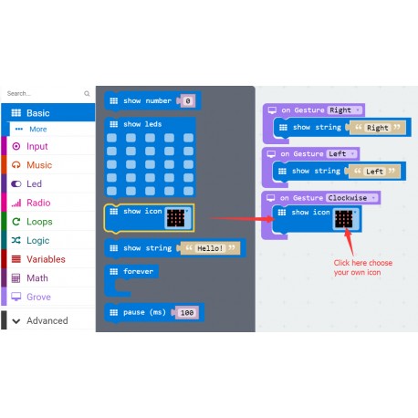 Programmation du starter kit Grove Inventor kit