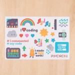 Étiquettes de personnalisation du Badge KitScroll:bit Bear