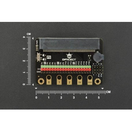 Dimensions de la platine d'extension DFROBOT IO Extender MBT0008