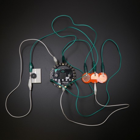 Exemple d'application de la platine Kitronik Klip Halo