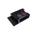 Boîtier dissipateur ventilé RB-AlucaseP4+07Fan pour Raspberry Pi 4