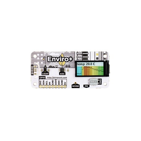 Shield environnemental Enviro+ Pimoroni PIM458