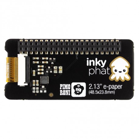 Afficheur Inky pHAT 2,13" (ePaper/eInk/EPD)  - 2