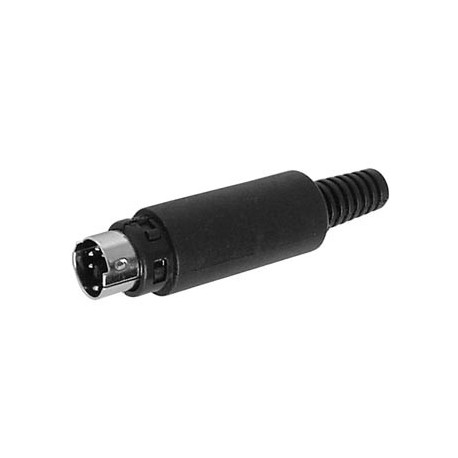 Connecteur mini-DIN mâle 6 broches  - 1