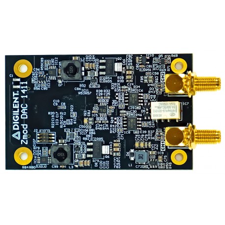 Le module convertisseur N/A  Zmod DAC 1411 vue de dessus