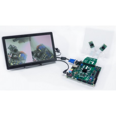 Exemple d'application (le moniteur n'est pas compris dans le prix)