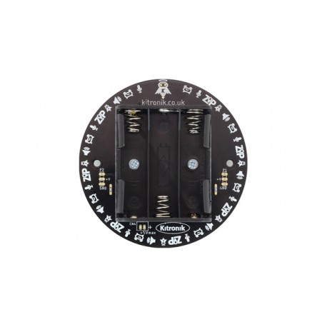 Face arrière de la platine Kitronik ZIP Halo 60 leds RGB pour carte micro:bit