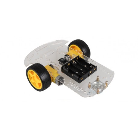 ROB-OL1 Base robotique "OL1" roulante (2 roues) pour arduino et STEM