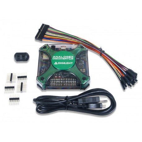 Eléments livrés avec l'Analog Discovery 2
