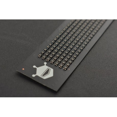 Détail de la matrice à leds RVB flexible 7x71 DFR0597