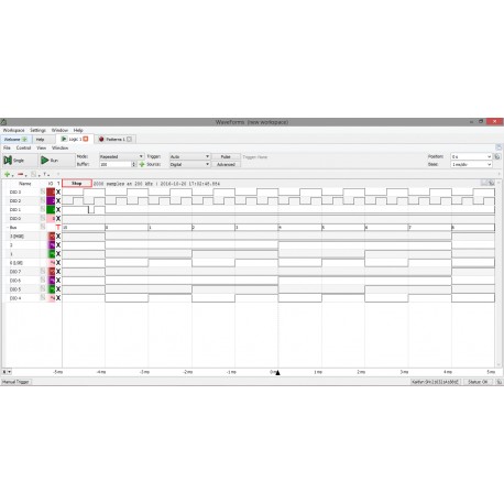 Exemple 2 d'utilisation de WaveForms