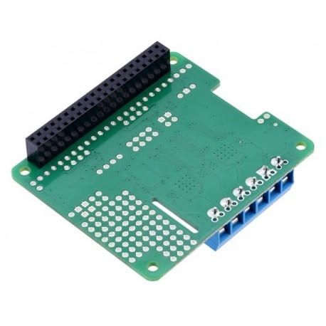 Vue de dessous du shield Dual MC33926 Motor Driver
