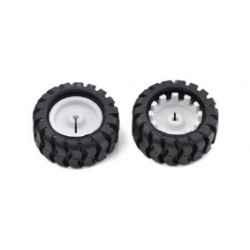 POL1090 Pololu Paire de roue miniature pour robot (diamètre 42 mm) 