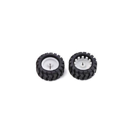 POL1090 Pololu Paire de roue miniature pour robot (diamètre 42 mm) 