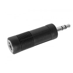 Jack Stéréo femelle 6,35mm - mâle 3,5mm  - 1